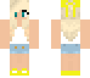 summer girl cyan edition
