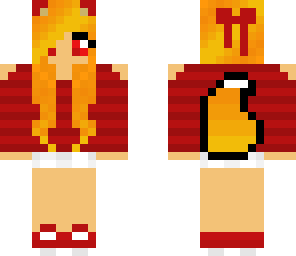 wolf and or fox girl