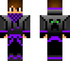 purple teenager