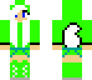 green wolf girl