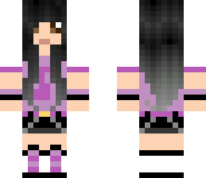 purple dj girl