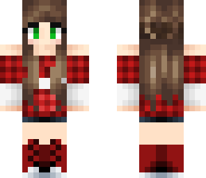 plaid girl