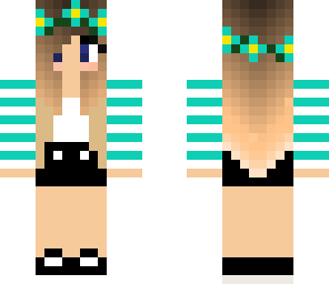 teal flower girl
