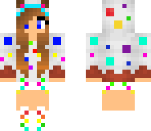 rainbow cake girl