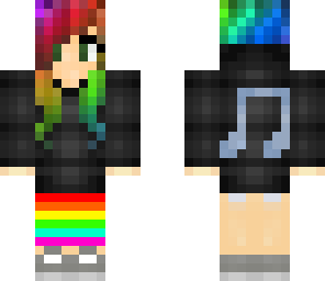raionbow music skin