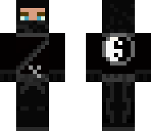 skin de ninja noir by thegeeks