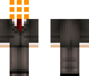floating rubix cube and suit