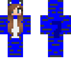 blue skin