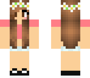 brown hair crop top
