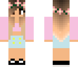 pink shirt girl