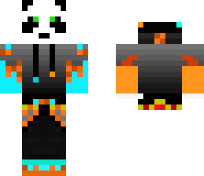 fire and ice panda