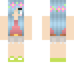blue hair