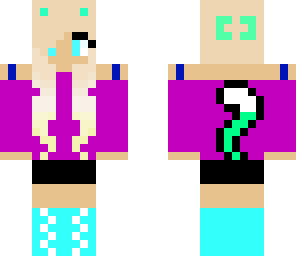 blonde cat girl