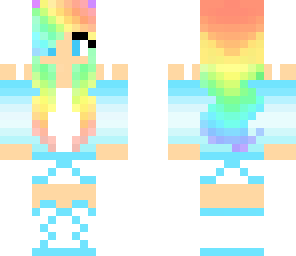blue rainbow