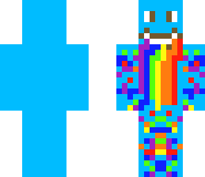100 likes for i haz chocolate blue rainbow barf gi