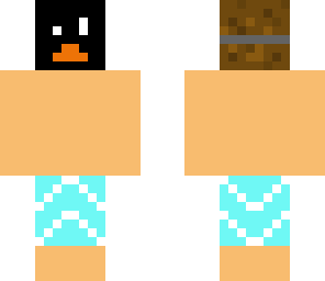 summer penguin mask