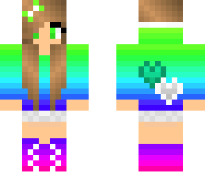 rainbow girl