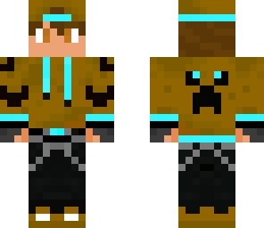 bronze cool hat guy
