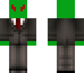 alien in a suit