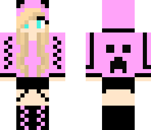 pink cute girl