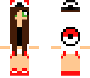 long haired pokemon girl
