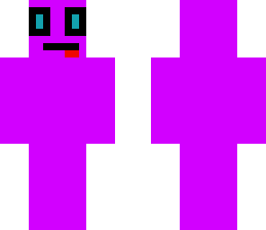 purple awkward man