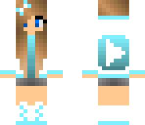 blue version of youtube girl