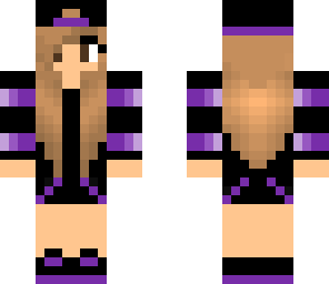 purple hat girl