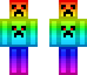 creeper rainbow