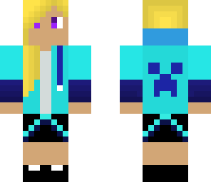 blue creeper hoddie