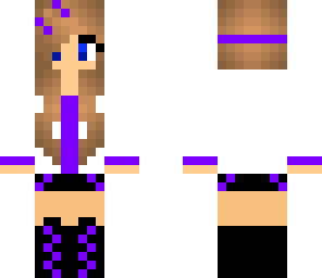 purple girl
