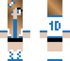 1d blue girl