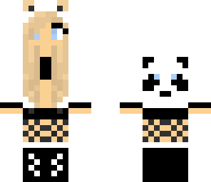 black panda girl