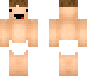 cole in a diaper