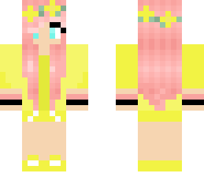 yellow flower girl