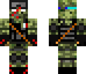 herobrine militar para nacho