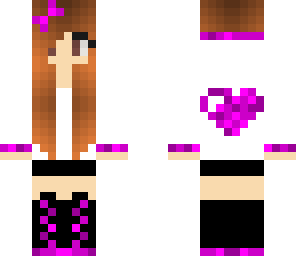 mix heart girl