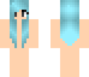 base girl blue hair