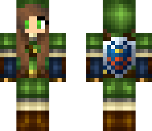 female brunette link