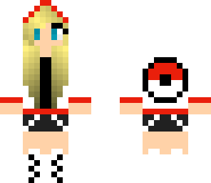 my pokemon girl trainer skin