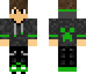green creeper hoodie