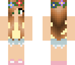 edited flower skin