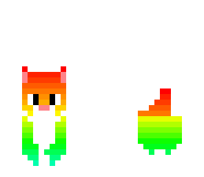 rinbow cat