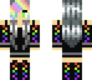silver haired girl