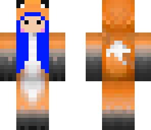 fox hoodie girl