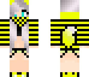 bumble bee wolf girl