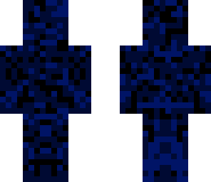 blue dark man