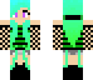 green girl