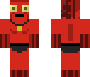 fish skin red