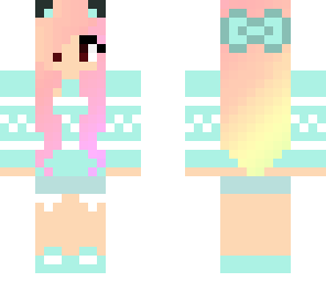 cute blue pastel girl